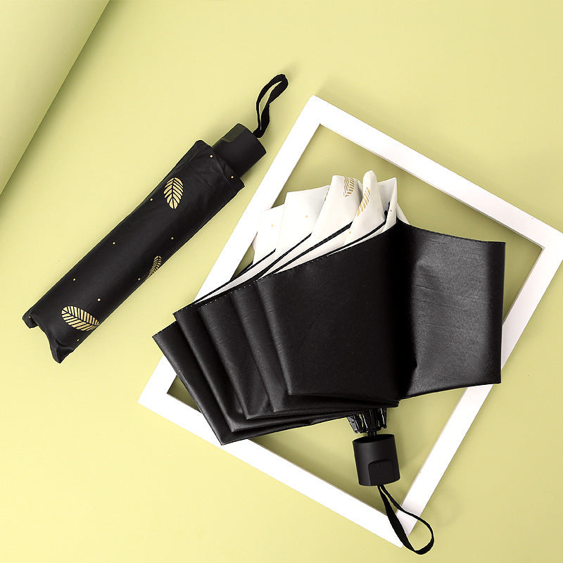 UV Protection Folding Umbrella Vinyl Sun Umbrella