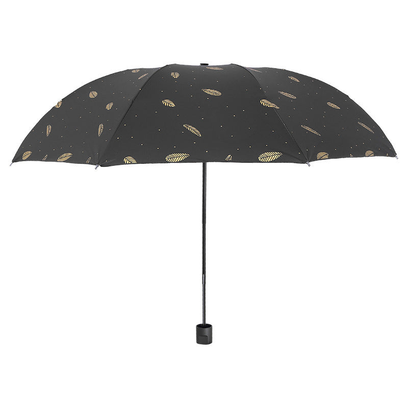 UV Protection Folding Umbrella Vinyl Sun Umbrella